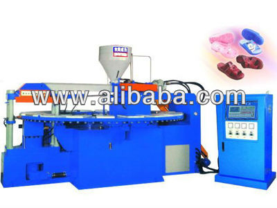 Air blowing plastic shoes footwear injection moulding machine