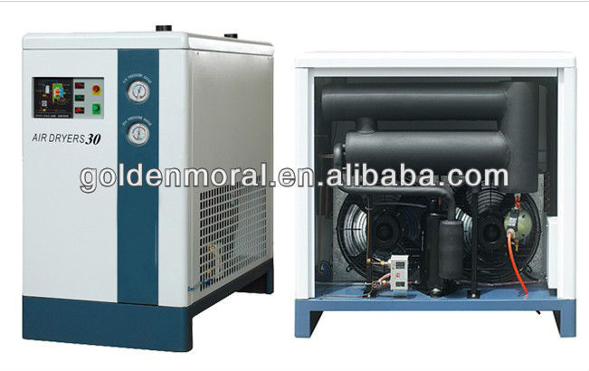 Air-cooling freeze dryer