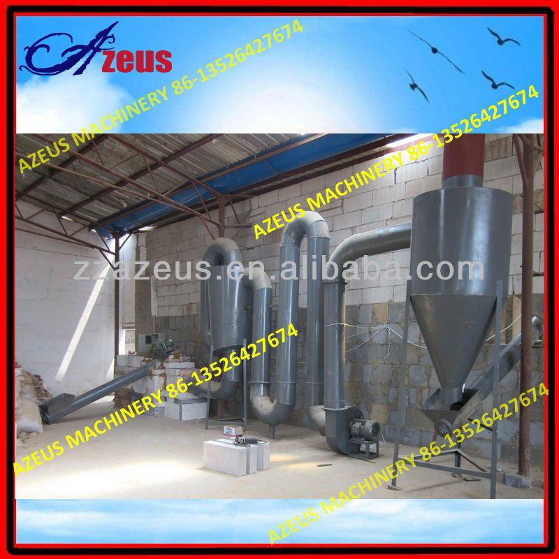 air flow sawdust dryer of pellet production line