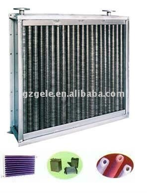 air heat exchanger for leather drying