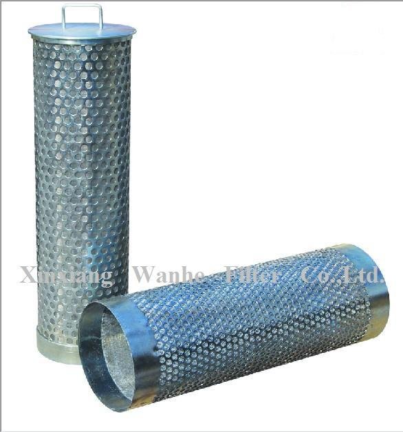 air intaking filter cartridge with stainless steel material