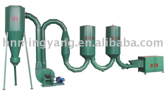 Air rising type dryer