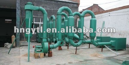 Airflow Type Sawdust Dryer Equipment