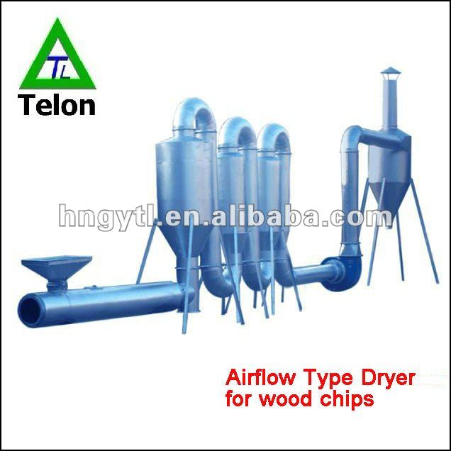 Airflow Type Sawdust Rotary Dryer