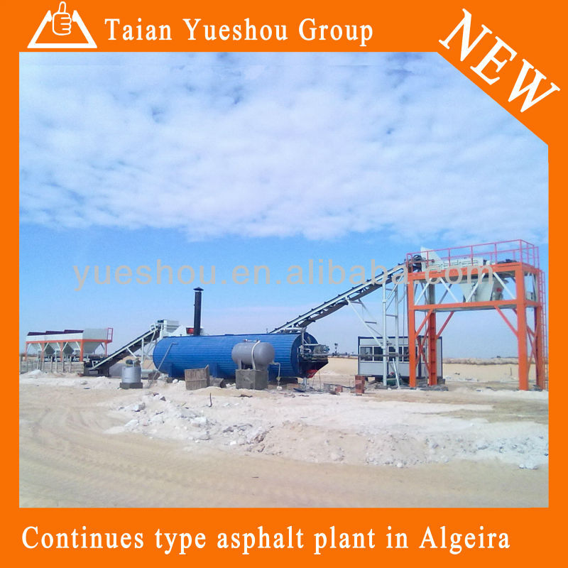 Algeria worksite of cold asphalt mixing plant LBL120