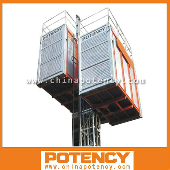 Alimark type 2.7 ton construction hoist / construction tower hoist / building hoist SC270/270TD