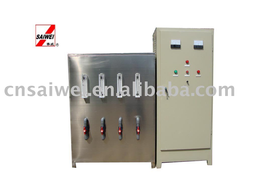 Alkaline ionized water machine