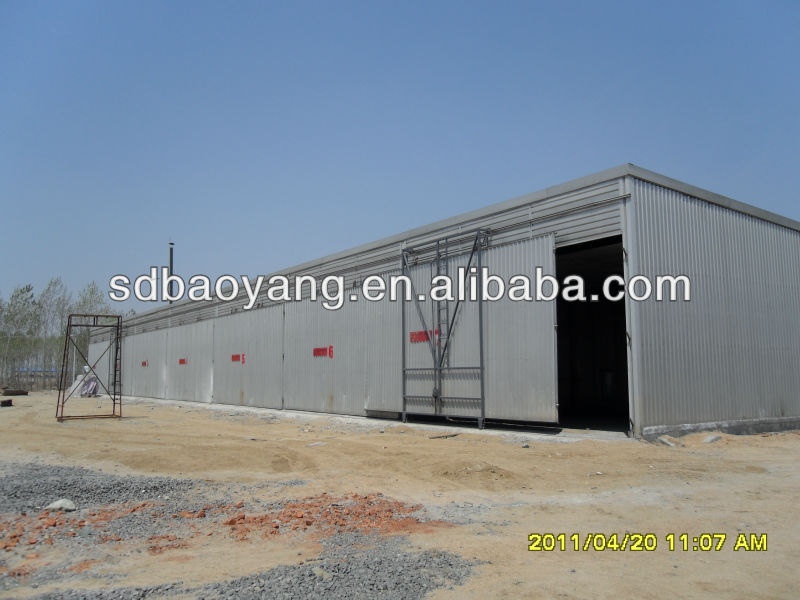 all aluminum wood drying kiln 100m3