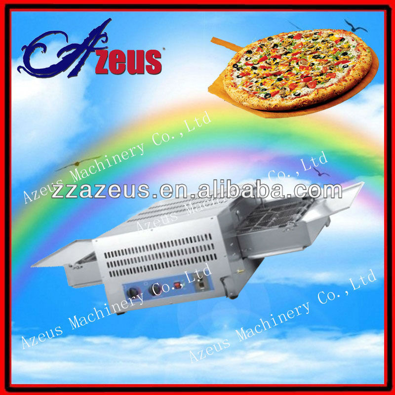 All stainless steel gas pizza oven