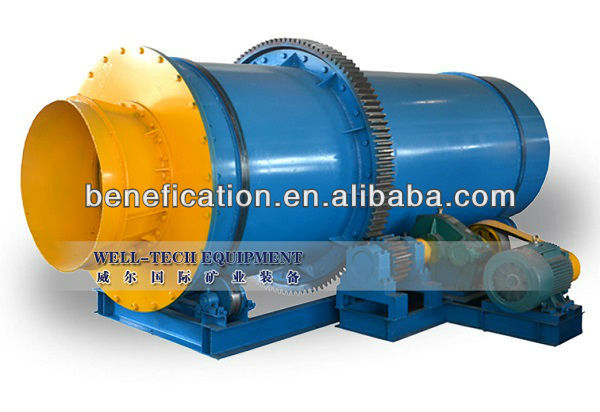 Alluvial gold mining equipment rotary scrubber for mining washing plant