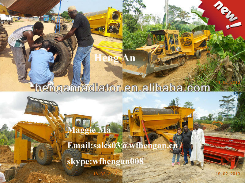 Alluvial Gold Mining Equipments Popular in Ghana