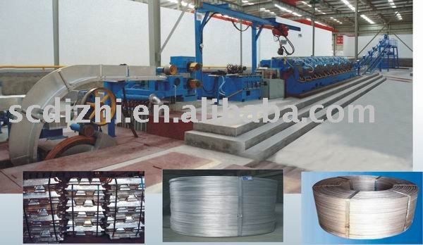 Aluminium Alloy Wire Rod Casting and Rolling Machine CCR Line