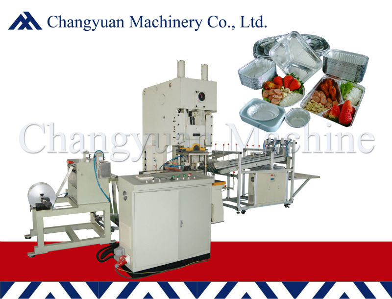 Aluminium Foil Container Machine