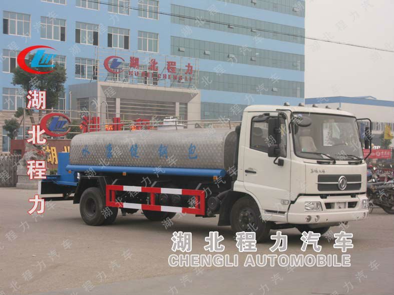 Aluminum alloy 15000 liters drinking water truck from factory for sale