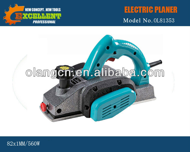 ALUMINUM BODY 82MM ELECTRIC PLANER (OL81353)