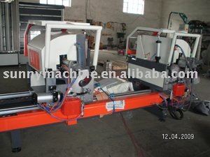 aluminum double miter cutting machine