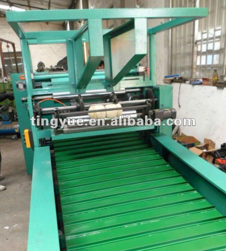 Aluminum Foil Rewinder / Kitchen Aluminium Foil Rewinding Machine