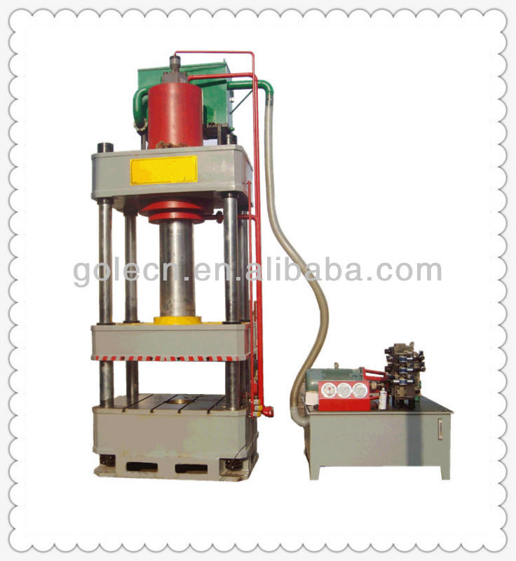 Aluminum steel metal pressing machine