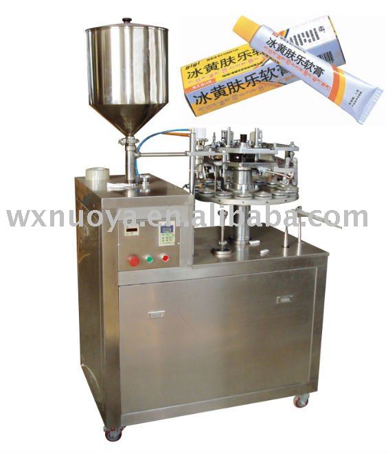 aluminum tube filling and sealing machine