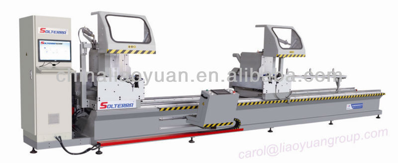 Aluminum Window Machine: CNC Double Head Precision Cutting Saw With Arbitary Angle Cutting