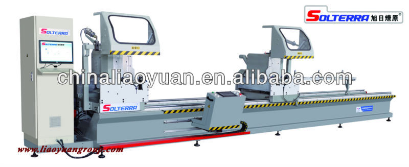 Aluminum Windows cutting machine--LJB2B-CNC-500x6000 CNC Double-head Precision Cutting Saw