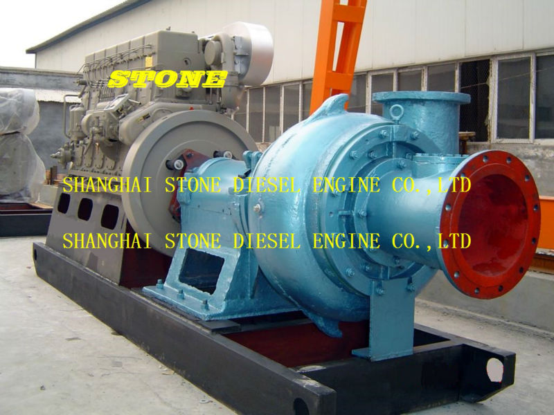 amphibious dredging sand pump for both ship and land 600 to 8000 m3/h capacity