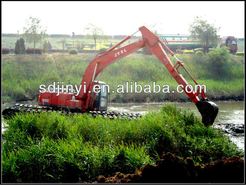 AMPHIBIOUS EXCAVATOR with LONG ARM ,0.9 CBM BUCKET, JYSL-350-2