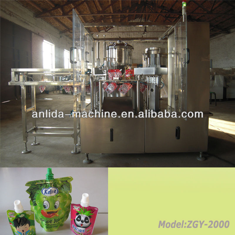 Anlida full automatic plastic spout pouch filling machine