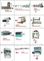 Annual output of 10,000 cubic meters new plywood line/veneeer plywood line/peeling machine