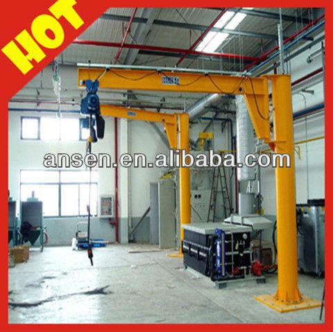 Anson 2t floor mounted jib crane