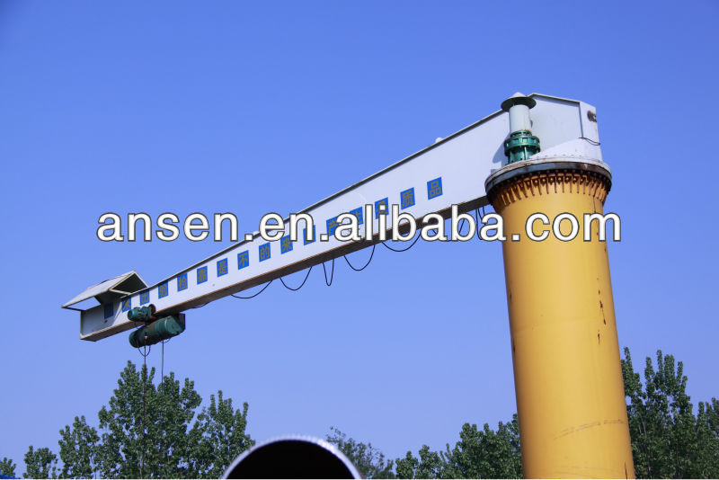 Anson 360 degree rotating jib crane