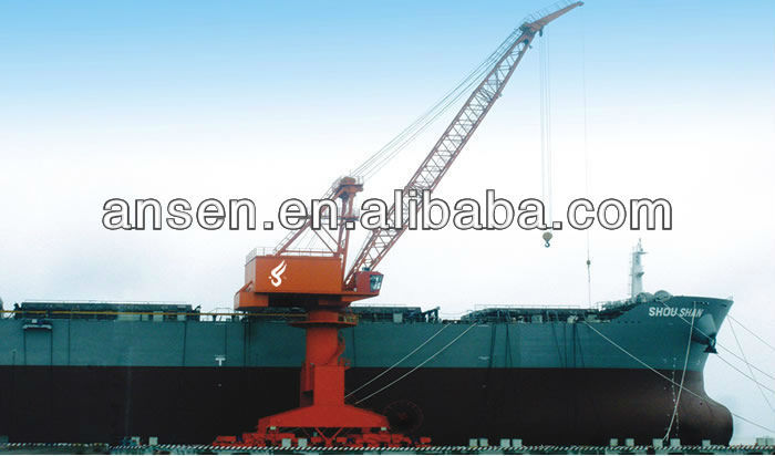 Anson luffing jib tower crane