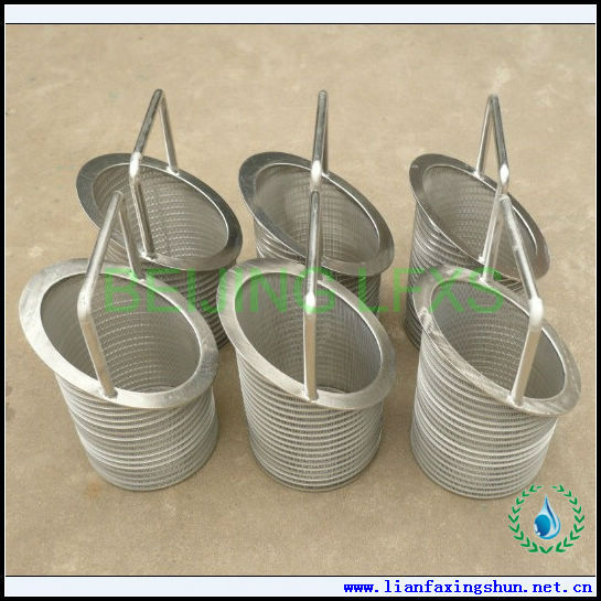 anti-corrosive pressure screen slotted basket