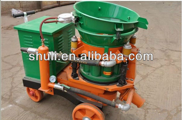 anti-explosion mortar and cement spraying machine