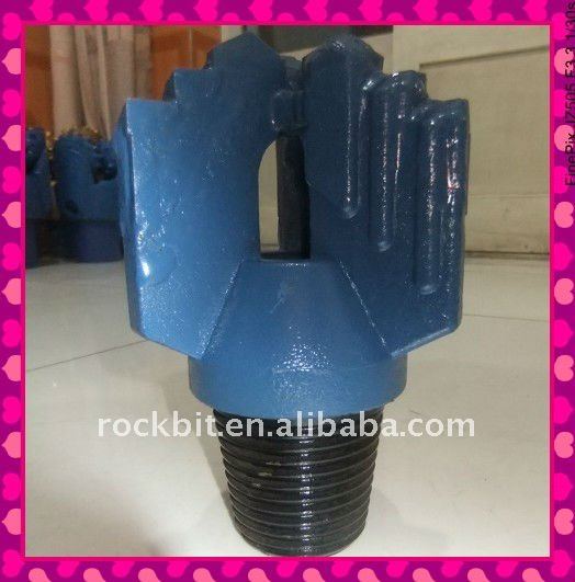 API 3-Wings Step Drag Bits/Alloy Steel Drag Bits/Tungsten Carbide Drag Bit