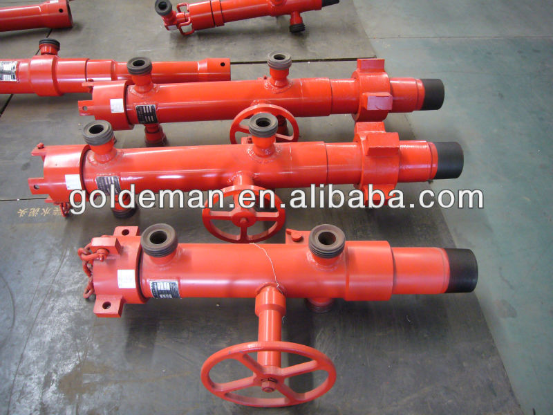 API double plug cementing head