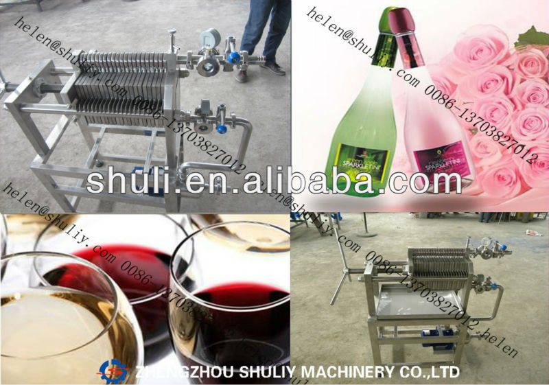 apple juice filter machine/cherry juice filter machine/ stainless steel wine filter//0086-13703827012