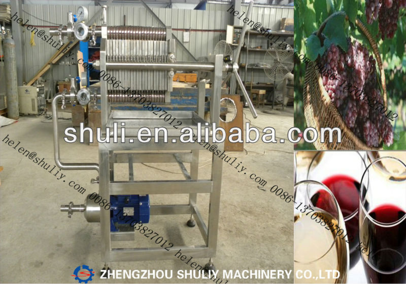 apple juice filter machine/cherry juice filter machine/ stainless steel wine filter//0086-13703827012