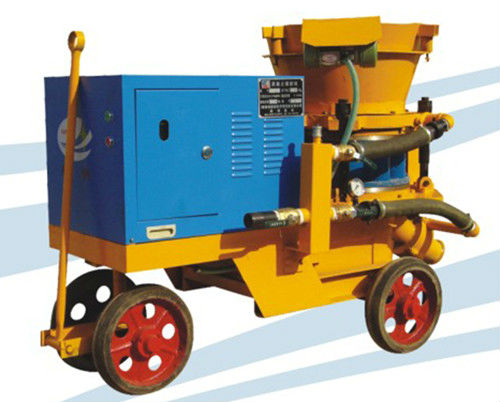 apply to dry type shotcrete machine pz-9