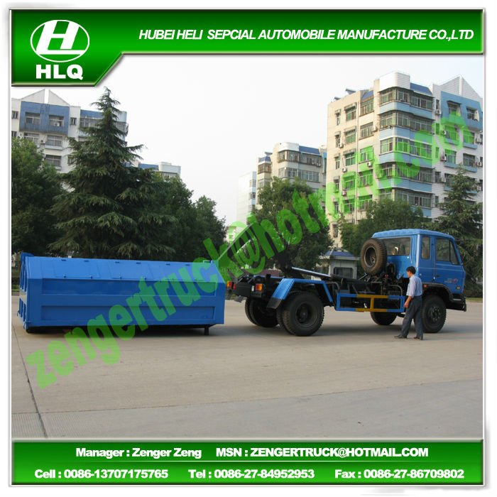 Arm Roll Garbage Truck wirh 8 ton Garbage Container