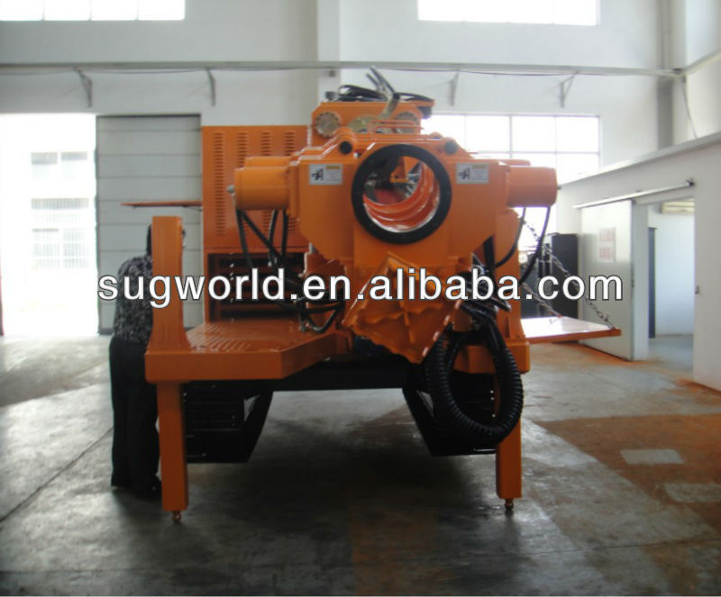 AS120HDD Top Drive Double Power Head Hydraulic Anchoring Drilling Rig