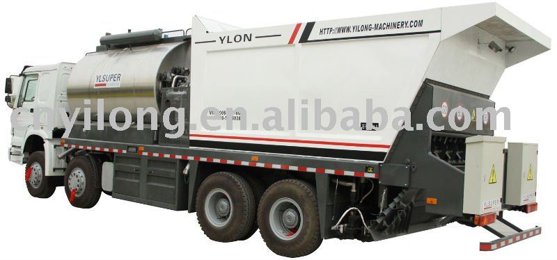 asphalt and chip spreader