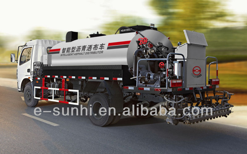 asphalt emulsion spraying truck