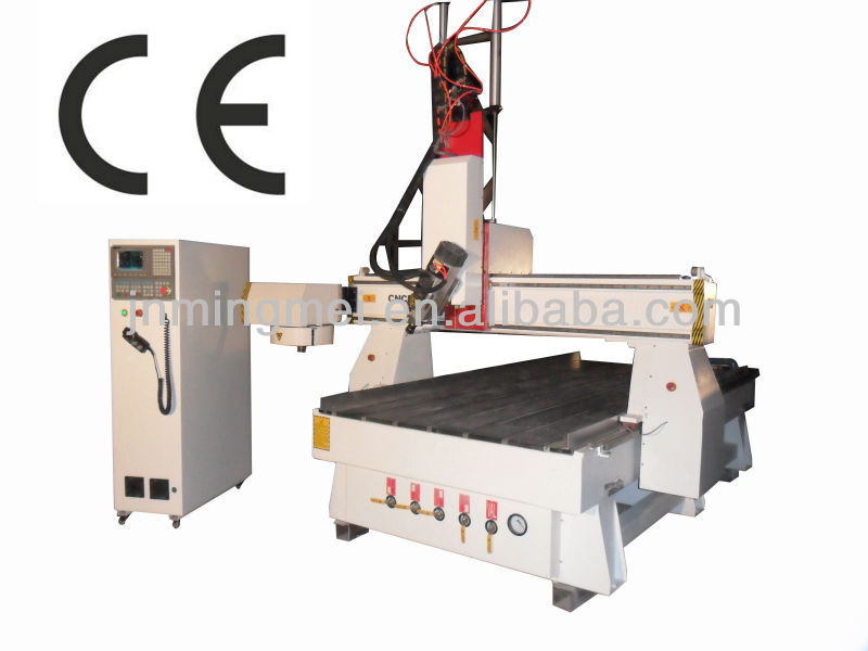 ATC 4 axis cnc router machine,wood carving router machine,cnc wood router