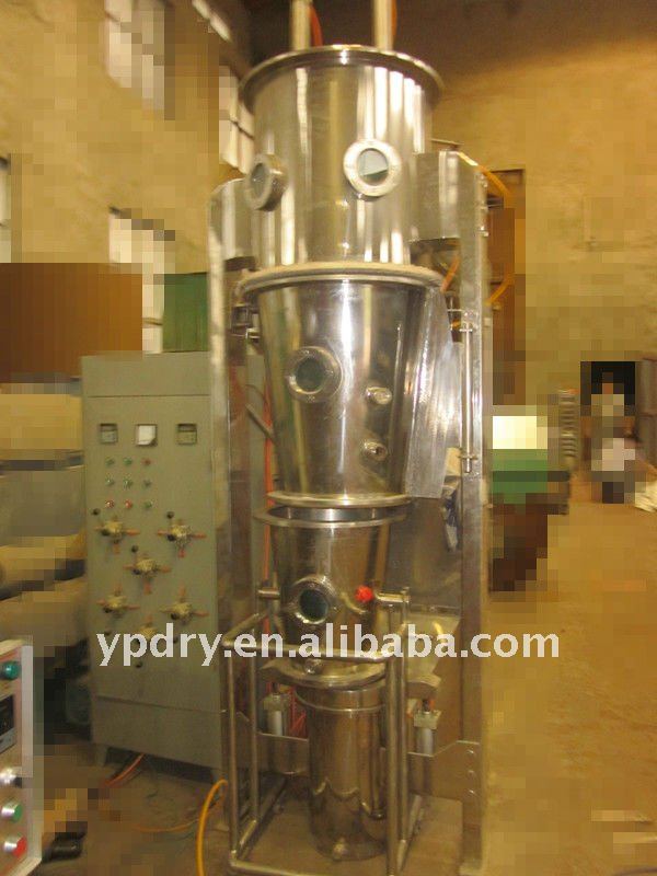 atomizing dry granulator