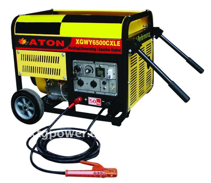 ATON 5.0/5.5KW 80-200A Air-Cooled Single-Cylinder XG190FE Gasoline Welding Generator