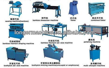 auotomatic bamboo toothpick making machine/bamboo toothpick making line