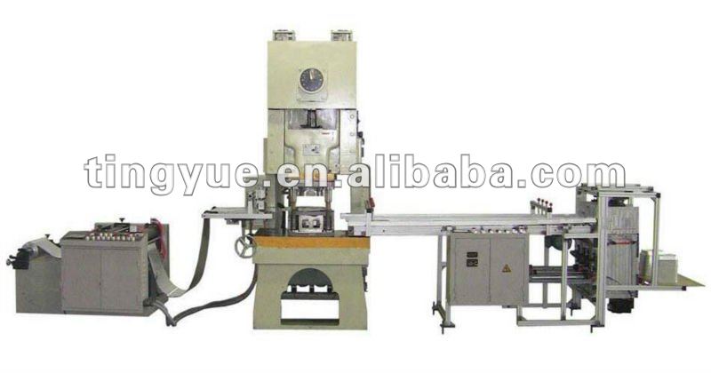 Autamatic Aluminium Foil Container Punching Machine