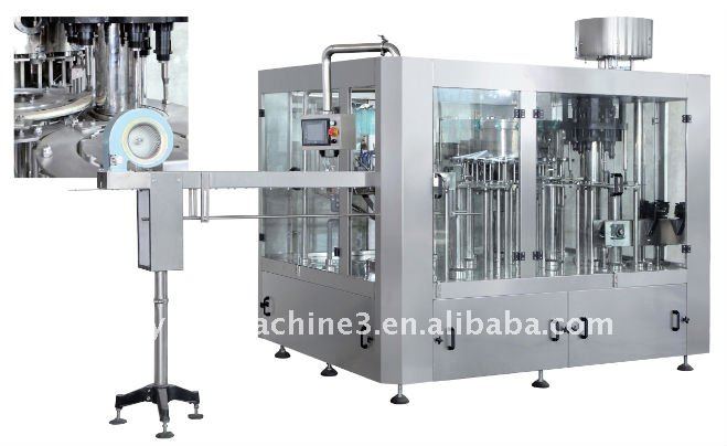 auto bottle washing-filling-capping machine