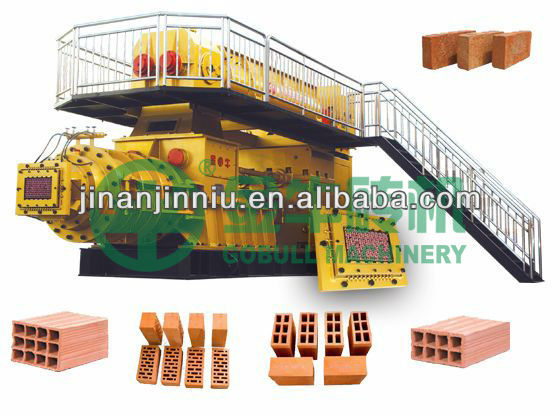 Auto brick machine price(Double stage vacuum extruder)